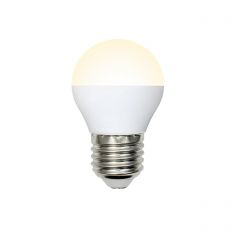 Лампа светодиодная Volpe LED-G45-8W/WW/E27/FR/O картон