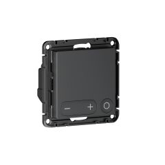  Schneider Electric ATLASDESIGN SMART ТЕРМОСТАТ для эл.теплого пола c датчиком, Zigbee, 16А, мех., ЧЕРНЫЙ
