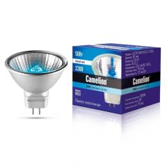 Лампа галогенная Camelion JCDR 50W GX5.3 COOL 3500K 11470