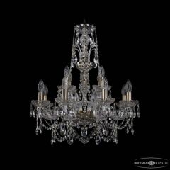 Подвесная люстра Bohemia Ivele Crystal 1411 1411/8+4/195/XL-65 Pa