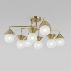 Люстра на штанге Eurosvet 302002/8 латунь Smart