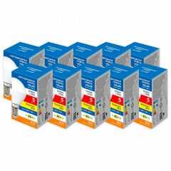 Набор из 10 ламп светодиодных Volpe OPTIMA E14 5Вт 3000K UL-00013819