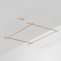 Трек ART-APRIORI-RECTANGLE-ROD-800-3000x2000 (GD) ( Arlight , IP20 Металл, 3 года)