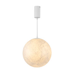 Светильник SP-SILKA-HANG-R300-7W Warm2700 (WH, 330 deg, 230V) ( Arlight , IP20, Натуральный шелк, 3 года)