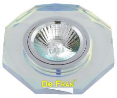 Точечный светильник De Fran FT 846 mix "Многогранник" MIX стекло MR16 1 x 50 вт