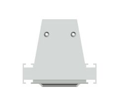Заглушка для профиля Donel DNCAP18521RAL9003