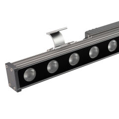 Линейный прожектор AR-LINE-500-12W Warm2700 (GR, 15x60 deg, 230V) ( Arlight , IP65 Металл, 3 года)