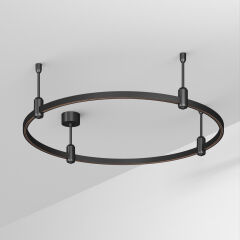 Трек ART-APRIORI-ROUND-ROD-200-R800 (BK) ( Arlight , IP20 Металл, 3 года)