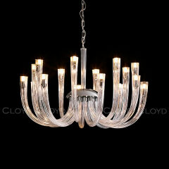 Люстра подвесная Cloyd AEDA C16 / Ø80 см - хром (арт.11637)