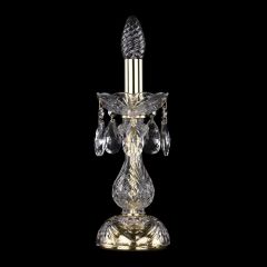 Настольная лампа Bohemia Ivele Crystal 1400L/1-27/G