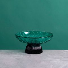 Ваза Cloyd MESO Vase / Ø20 см - зелен. стекло (арт.50022)