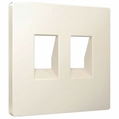 Накладка для розетки RJ-11 или RJ-45 Ambrella Volt ALFA AP3321