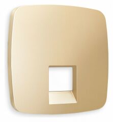 Накладка для розетки RJ-11 или RJ-45 Ambrella Volt Quant OP6120