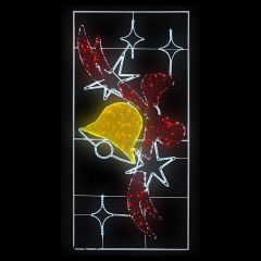  Neon-Night Панно световое (2.6х1.25 м) Колокольчик с бантом 501-353
