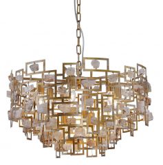 Люстра Crystal Lux Diego SP9 D600 Gold