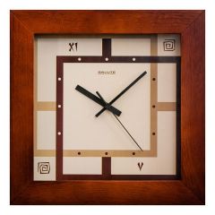  Салют Настенные часы (31.2x4.5x31.2 см) ДС-2АА28-077 ЭТНО