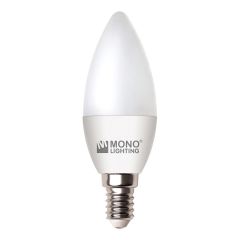 Лампа светодиодная Mono Electric lighting E14 4W 3000K матовая 100-050014-301