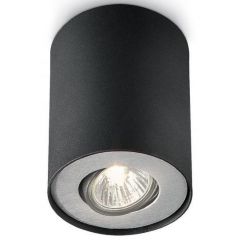 Точечный светильник Philips 56330/30/16 PILLAR черный