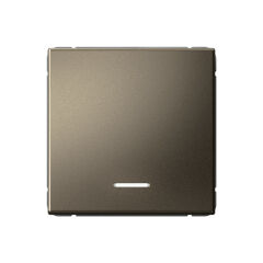  Systeme Electric ARTGALLERY 1-клавишный ВЫКЛЮЧАТЕЛЬ с подсветкой, 10АХ, механизм, быстрозажим. клем., МОККО