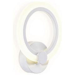 Накладной светильник Ambrella Light Original 7 FA529 WH белый 6400K/3000K/4200K 12W 230*190*60