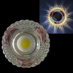  Reluce Встраиваемый светильник 42240-9.0-001PL MR16+LED3W CL/PK