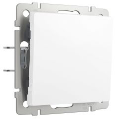  Werkel Перекрестный выключатель одноклавишный (белый матовый) W1113061
