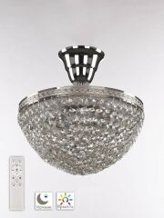 Потолочная люстра Bohemia Ivele Crystal 1932 19321/25IV/LED-DIM Ni