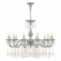 Подвесная люстра Bohemia Ivele Crystal AL7801 AL78101/12/300 A Ni