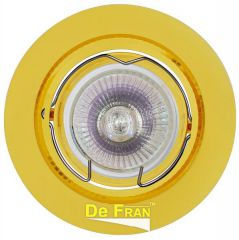 Точечный светильник De Fran FT 138 SGG сатин-золото + золото MR16 1 x 50 вт