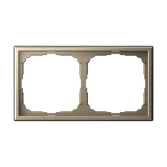  Systeme Electric ARTGALLERY 2-постовая РАМКА, универсальная, ШАМПАНЬ