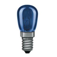  Paulmann Лампа накаливания миниатюрная TV Е14 15W синяя 81010