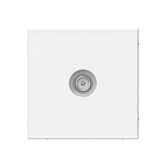  Systeme Electric ARTGALLERY TV РОЗЕТКА проходная 4DB, механизм, БЕЛЫЙ