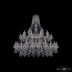 Подвесная люстра Bohemia Ivele Crystal 1411 1411/24+12+6/530/2d G