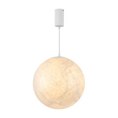 Светильник SP-SILKA-HANG-R400-12W Warm2700 (WH, 330 deg, 230V) ( Arlight , IP20, Натуральный шелк, 3 года)
