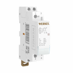  Werkel W941M25O/ Контактор модульный 25 A 2NO (1 мод.) W941M25O