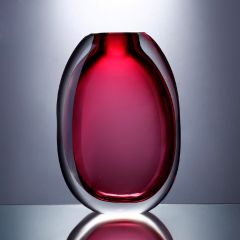 Ваза Cloyd MAZZORBO Vase / выс. 37 см - красн. стекло (арт.50044)