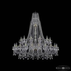 Подвесная люстра Bohemia Ivele Crystal 1411 1411/24+12/530/XL-152 G