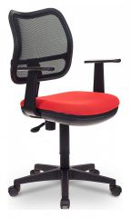 Кресло компьютерное Бюрократ CH-797AXSN красное