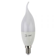 Лампа светодиодная Эра E14 9W 2700K матовая LED BXS-9W-827-E14