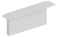 Заглушка для профиля Donel DNCAP18509RAL9003