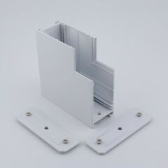 Соединитель угловой L-образный для треков накладных Aployt Magnetic track 220 APL.0282.10.04