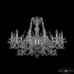 Подвесная люстра Bohemia Ivele Crystal 1411 1411/12/300 Ni Balls