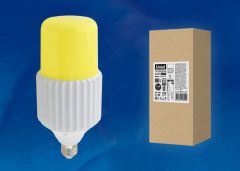  Uniel Лампа светодиодная сверхмощная (UL-00004079) E27 80W 6000K желтая LED-MP200-80W/6000K/E40/PH ALP06WH