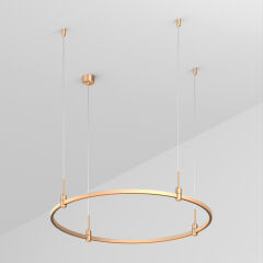 Трек ART-APRIORI-ROUND-HANG-R1000 (GD) ( Arlight , IP20 Металл, 3 года)