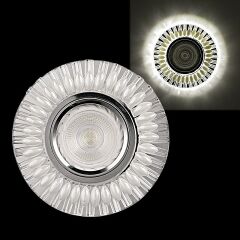  Reluce Встраиваемый светильник 16168-9.0-001GP MR16+LED3W WT/CL