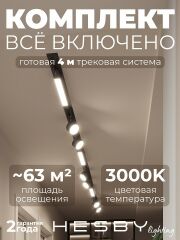 Комплект трековый Hesby Lighting Skylite №14 HSBL_kompl_S014_VI4B3K