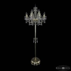 Торшер Bohemia Ivele Crystal 1411 1411T2/8+4/195-170 G