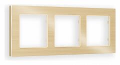 Рамка на 3 поста Ambrella Volt Platos Металл AF550303