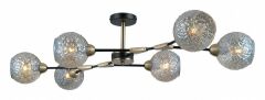Люстра на штанге Illumico IL0253-6CSQ-79 BK AB
