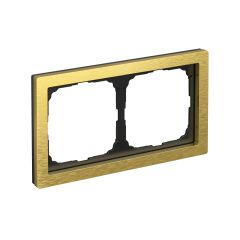  Systeme Electric ARTGALLERY PURE 2-постовая РАМКА, МЕТАЛЛ ЗОЛОТО